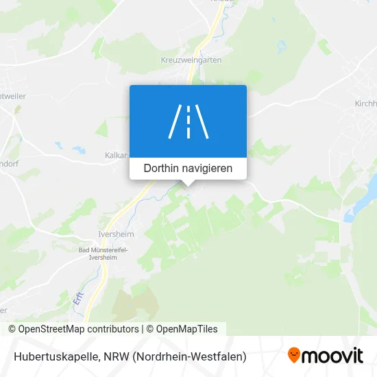 Hubertuskapelle Karte