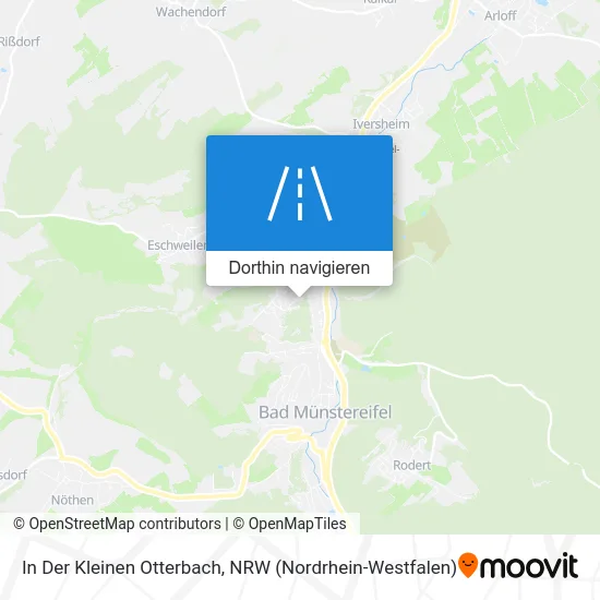 In Der Kleinen Otterbach Karte