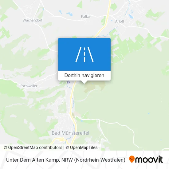 Unter Dem Alten Kamp Karte