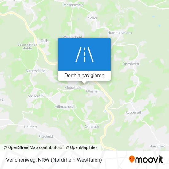 Veilchenweg Karte