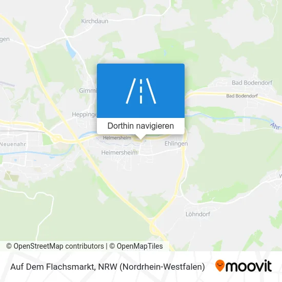 Auf Dem Flachsmarkt Karte