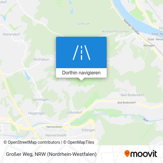 Großer Weg Karte