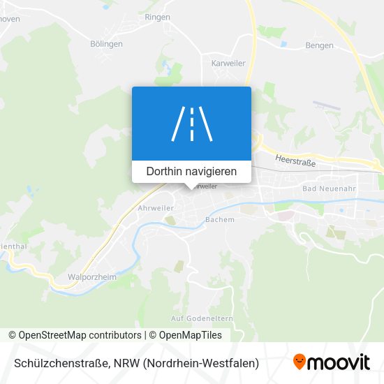 Schülzchenstraße Karte