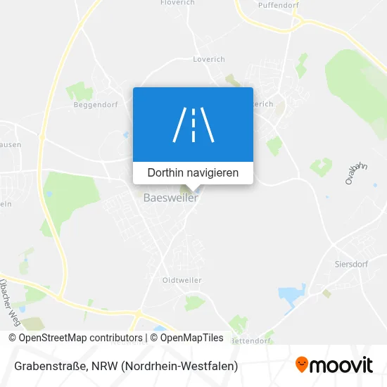Grabenstraße Karte