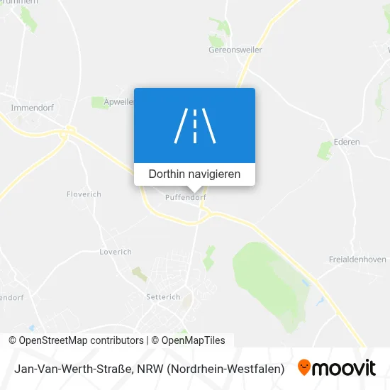 Jan-Van-Werth-Straße Karte