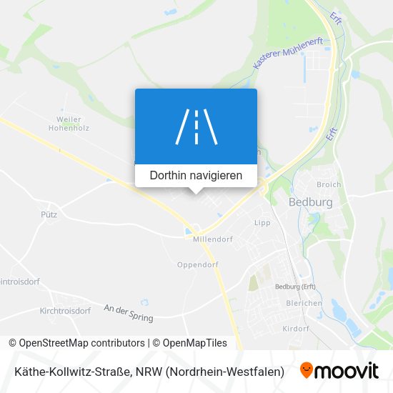 Käthe-Kollwitz-Straße Karte
