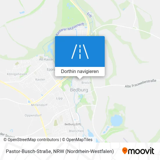 Pastor-Busch-Straße Karte