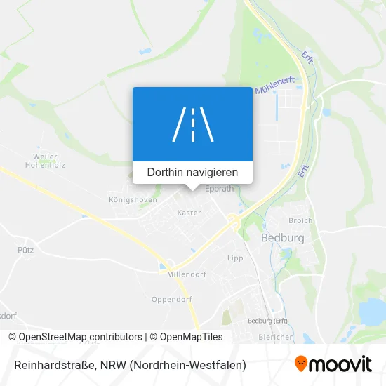 Reinhardstraße Karte