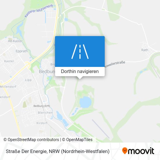 Straße Der Energie Karte