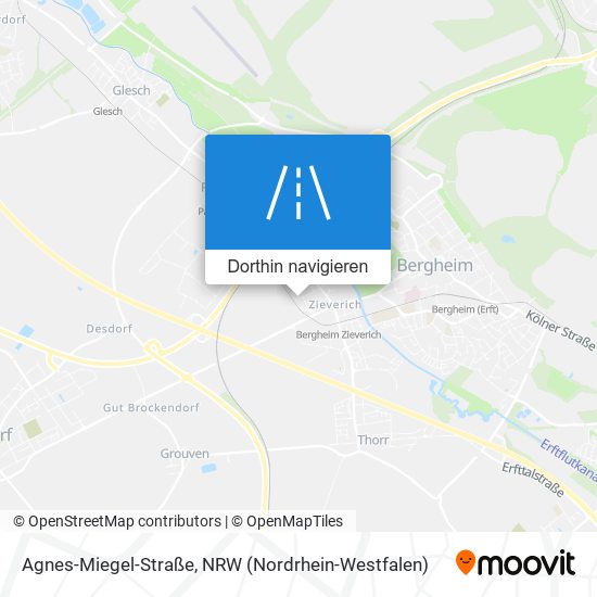 Agnes-Miegel-Straße Karte