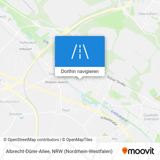 Albrecht-Dürer-Allee Karte