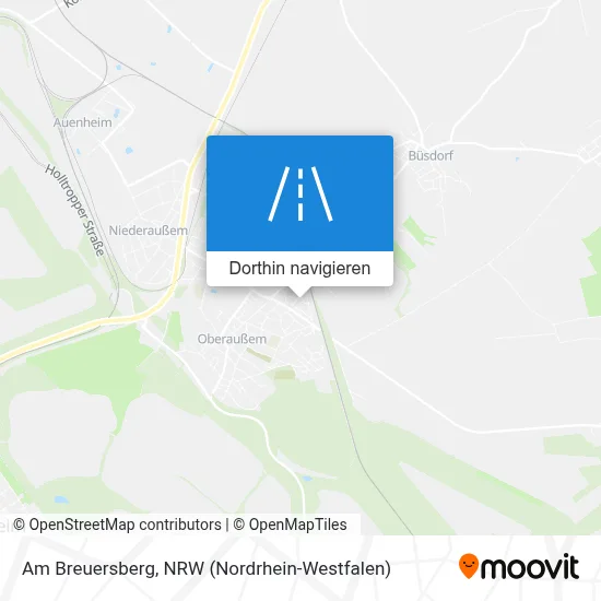 Am Breuersberg Karte