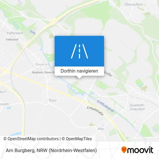 Am Burgberg Karte