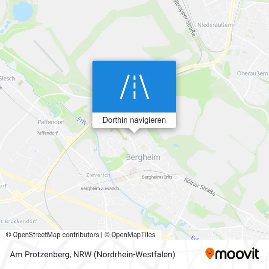 Am Protzenberg Karte