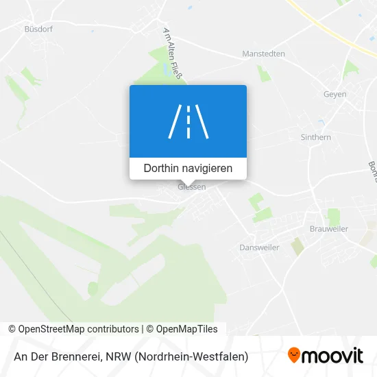 An Der Brennerei Karte