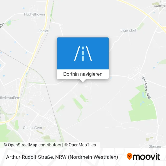 Arthur-Rudolf-Straße Karte