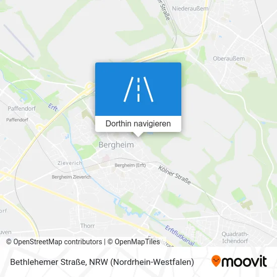 Bethlehemer Straße Karte