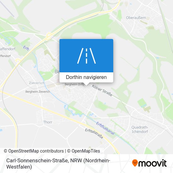 Carl-Sonnenschein-Straße Karte