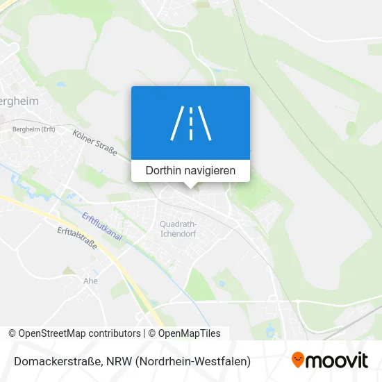 Domackerstraße Karte