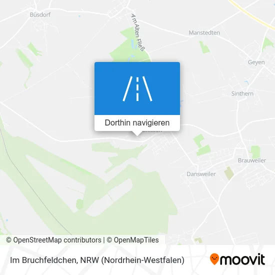 Im Bruchfeldchen Karte