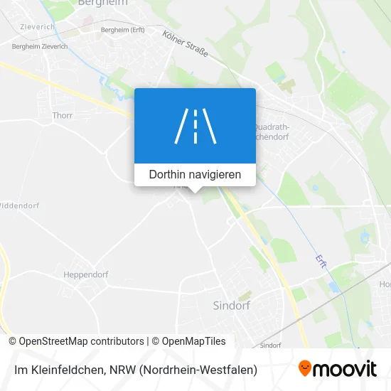 Im Kleinfeldchen Karte