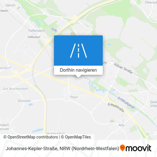 Johannes-Kepler-Straße Karte