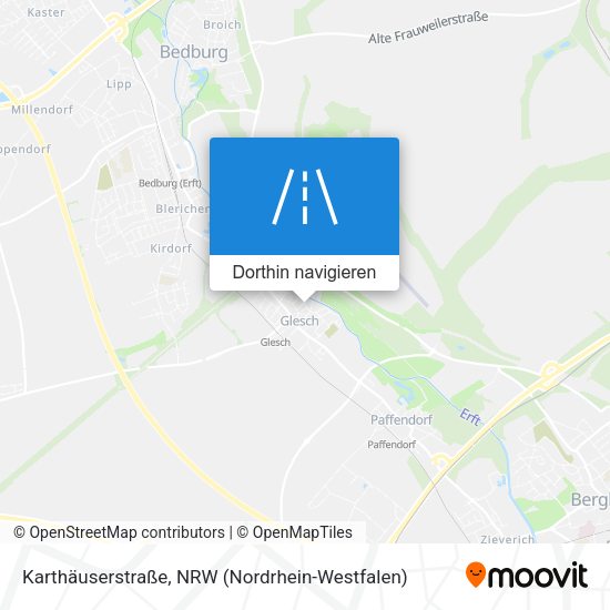Karthäuserstraße Karte