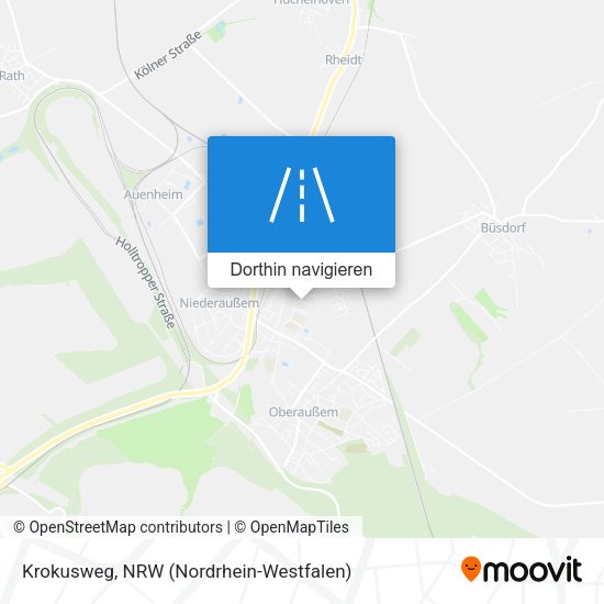 Krokusweg Karte