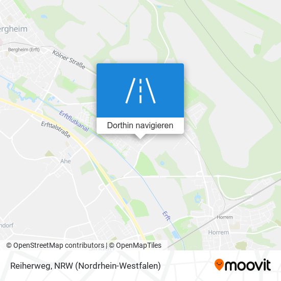 Reiherweg Karte