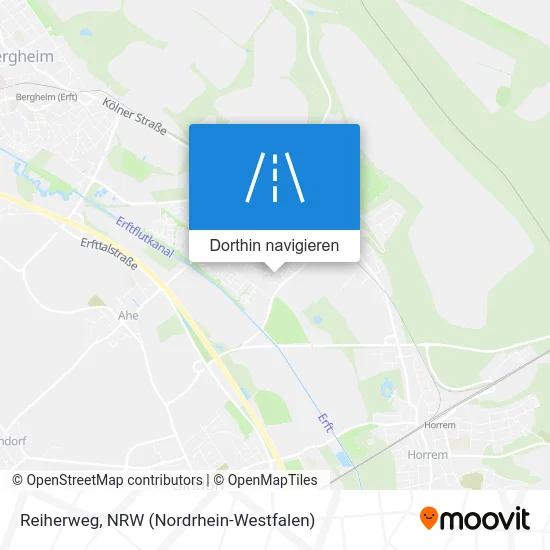 Reiherweg Karte