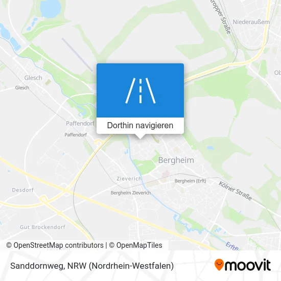 Sanddornweg Karte