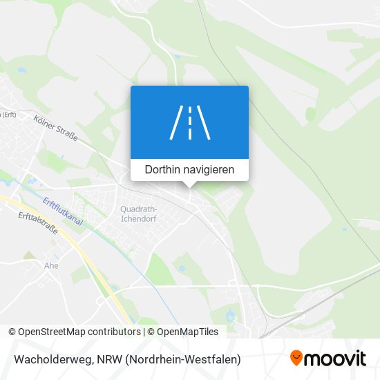 Wacholderweg Karte