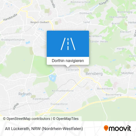 Alt Lückerath Karte