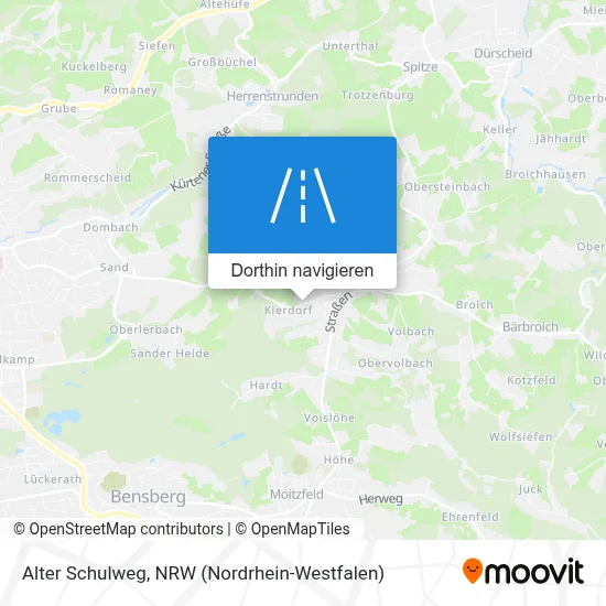 Alter Schulweg Karte