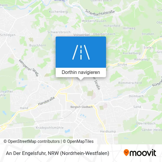 An Der Engelsfuhr Karte