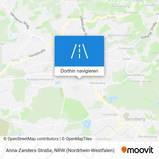 Anna-Zanders-Straße Karte