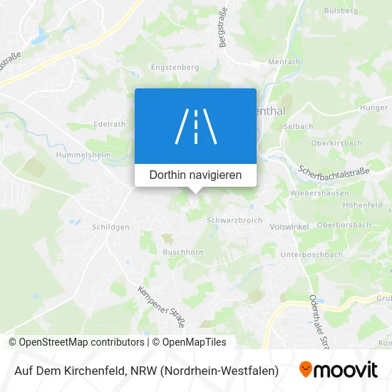 Auf Dem Kirchenfeld Karte