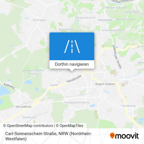 Carl-Sonnenschein-Straße Karte