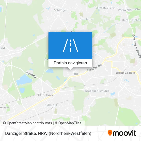 Danziger Straße Karte