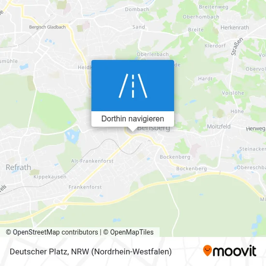 Deutscher Platz Karte