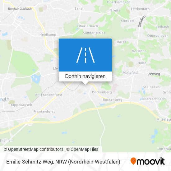 Emilie-Schmitz-Weg Karte