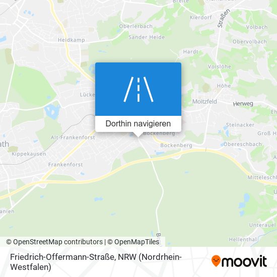 Friedrich-Offermann-Straße Karte
