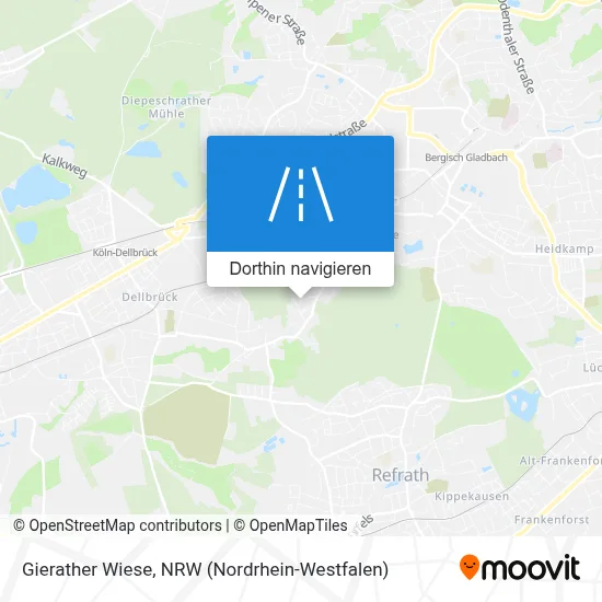 Gierather Wiese Karte