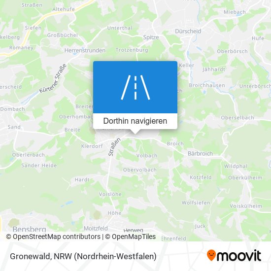 Gronewald Karte