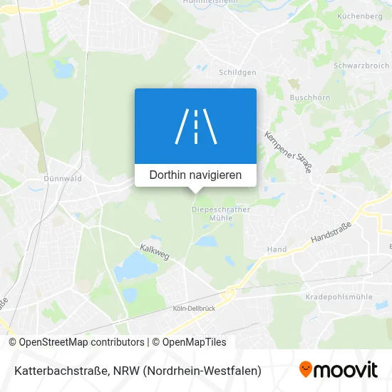 Katterbachstraße Karte