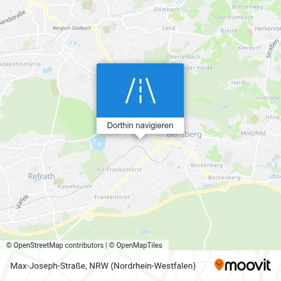 Max-Joseph-Straße Karte