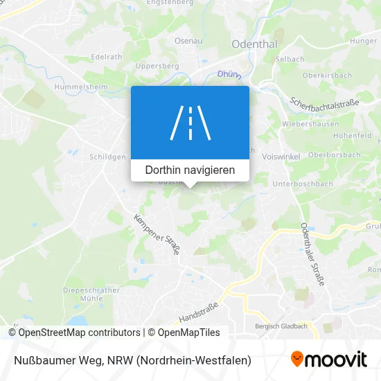 Nußbaumer Weg Karte