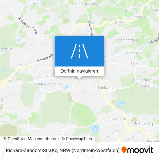 Richard-Zanders-Straße Karte