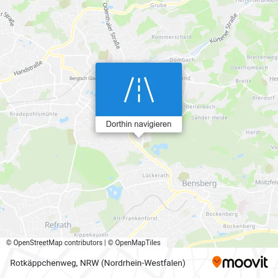 Rotkäppchenweg Karte