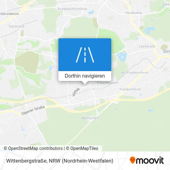 Wittenbergstraße Karte